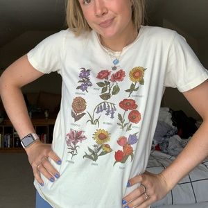 flower tshirt from Urban Outfitters